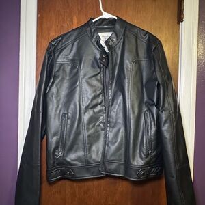 Women’s Black Leather Jacket